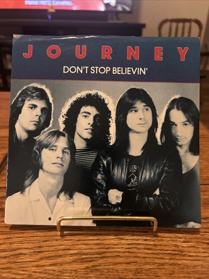 Journey  Don't Stop Believin' 45 RPM Record W/ Original Picture Sleeve 1981 NM