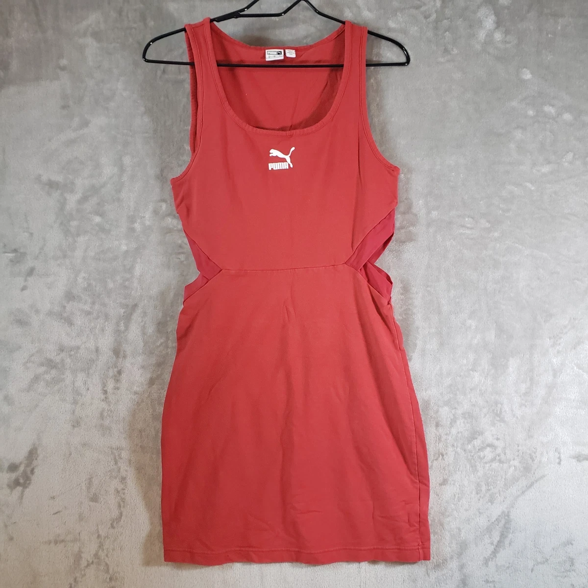 red puma dress PUMA Wardrobe Essentials Women's Long Dress
