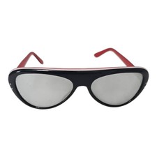 GH Japan Sunglasses Red White Blue Stripes Sportsman Ski 1970s