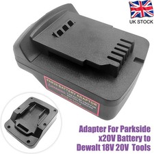 Battery Adapter For Parkside 20V Convert to For Dewalt 18V 20V Cordless Tools UK