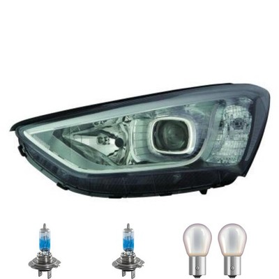 Scheinwerfer links inkl. OSRAM Premium Lampen für Hyundai Santa Fé III DM