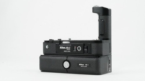 Nikon MD-3 Motor Drive w/ MB-1 Battery Pack For F2 From JAPAN #517