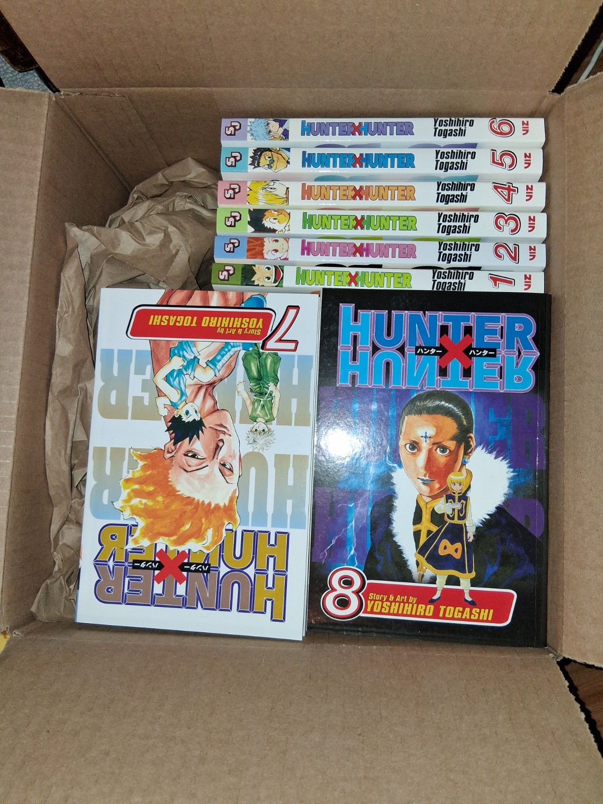 Juego manga HXH incompleto (22 volúmenes) [1-15, 29 y 30, 33-37]