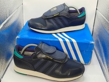 Adidas Micropacer Gore-Tex / pelle vintage 2008 casual UK8,5 / 42,5 / 27 cm