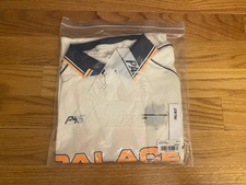 NEW Palace Cricket Jersey White Size Large