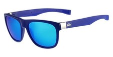 Lacoste L664S 414 Medium Blue Sunglasses with Magnetic Extendable Temples