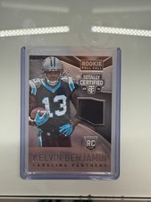 2014 Totally Certified: #RRC-KB Kelvin Benjamin Rookie Roll Call Jersey Card. rookie card picture