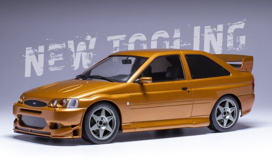 Ford Escort WRC 1998 Bronze IXO 1/18 : voiture miniature de rallye custom tuning