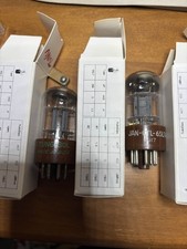 JAN Tung SOL 6SL7WGT Vacuum Tubes Vintage