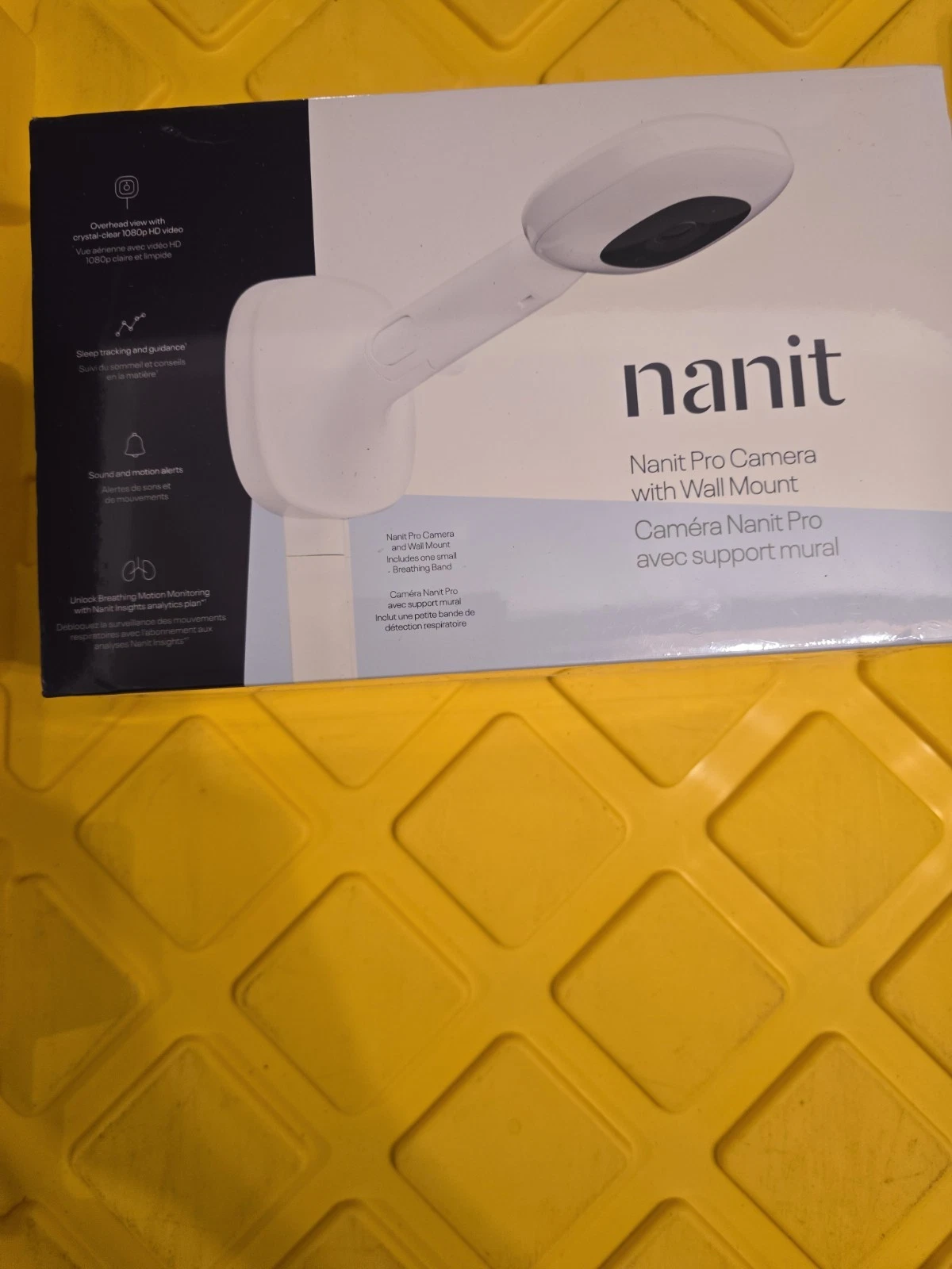 Nanit Pro N311US HD Baby Camera with Sleep Tracking and Breathing Monitoring...