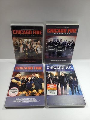 Chicago Fire Seasons 1-3 DVD Set Chicago PD Season 1 Crime Drama