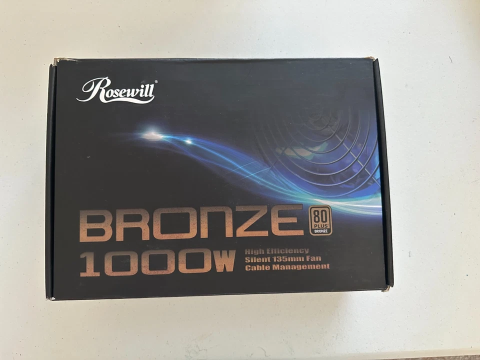 Rosewill 1000 Watts Semi-Modular Power Supply | 80 Plus Bronze Certified - Image 4 of 4