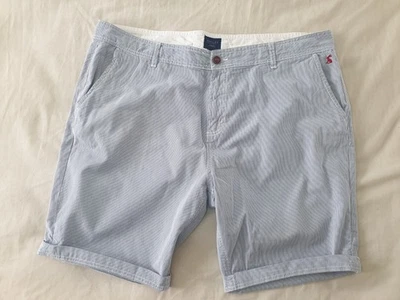 Joules Men's The Striped Chino Shorts Pinstripe Size 40" Waist - Image 1 of 4
