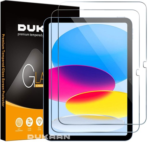 For iPad 11th & 10th Generation Tempered Glass Screen Protector 11" & 10.9" Inch - Picture 18 of 25