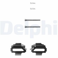ZubehöRsatz Scheibenbremsbelag Delphi LX0162 FüR Ford Cougar BAP GBP Mondeo 1 2