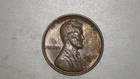 1937-S Lincoln Wheat Cent Penny - AU Rainbow Toned - Beautiful Color Free Ship