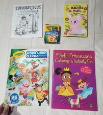 Coloring Activity Books with Crayons Stickers and Tattoos 2012 / 2020