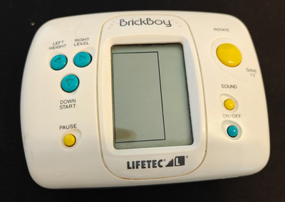 LIFETEC BrickBoy / Super Block Game   Retro LCD-Handheld   Tetris-Konsole