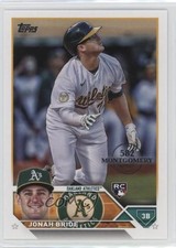 2023 Topps Complete Set 582 Montgomery Club Jonah Bride #95 z7j