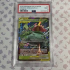 Celebi & Venusaur GX 1/181 Team Up PSA 9 Mint Pokemon Card
