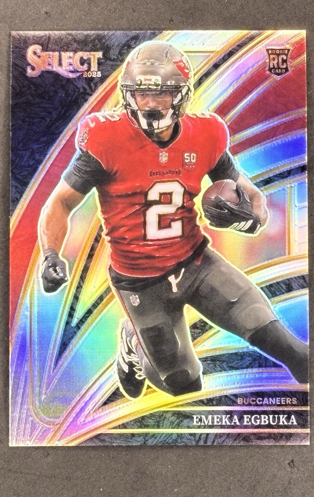 2025 Panini Select - Club Level Emeka Egbuka #237 Silver Prizm (RC)