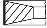 Mahle 007 RS 00106 0N2 Kolbenringsatz FüR CitroËN,Fiat,Fuso (Mitsubishi),Iveco,M