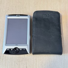 HP iPaq Pocket PC w/Case/Pens/SDCard UNTESTED No Charger Read Info Below