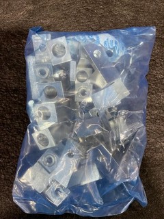 PENNUNION LA 2/0 Aluminum Dual Rated Lug for One Conductor Qty 25
