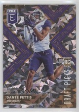 2018 Panini Elite Draft Picks Aspirations Gold Variation 7/10 Dante Pettis 2t9