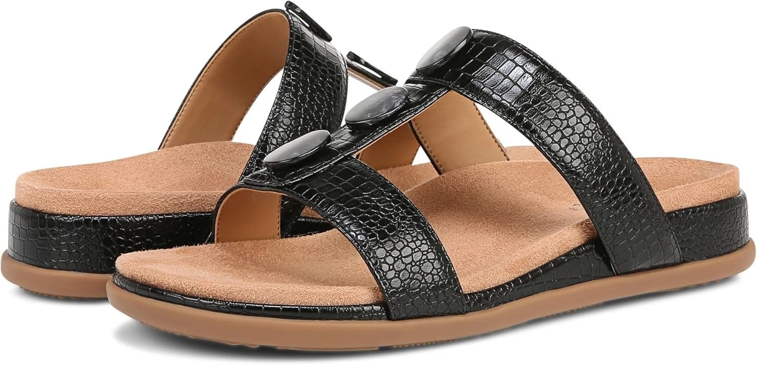 Vionic Women's Serra T-Strap Slip-On Supportive Sandals NW/OB
Opens in a new window or tab