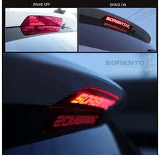 Rear Spoiler Auxiliary Stop Lamp Mask Moulding For 2013 2014 Kia Sorento R