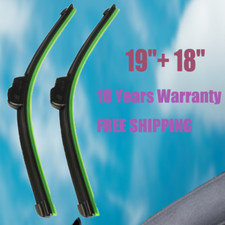 18"+19" Wiper Blades Pair All Season Front Windshield For Honda CR-V 2012-2018