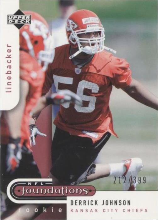 2005 Upper Deck NFL Foundations Derrick Johnson #124 - 1 of 2