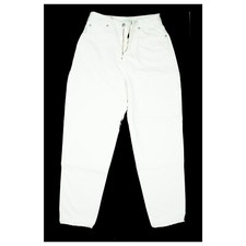 Edwin Houston Women's Jeans Pants Carrot 80s 90s Legendary XS W27 L30 White NEW