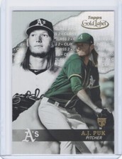 2020 Topps Gold Label Base Rookie Class 2 #67 A.J. Puk RC