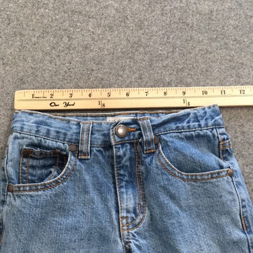 Toughskins Boys Sz 5 Relaxed Fit Jeans Adjustable 100% Cotton Denim - Picture 8 of 10