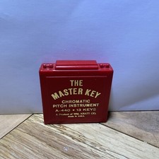 The Master Key Chromatic Pitch Instrument A-440 Wm Kraft USA 13 Keys