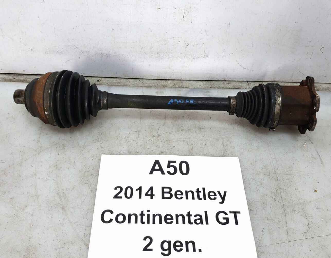 ✅12-18 OEM Bentley Continental GT Front Driver Side Axle Output Drive Half Shaft