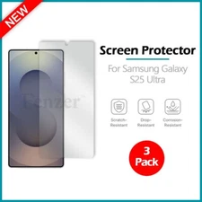 3-Pack LCD Clear HD Screen Protector for Android Phone Samsung Galaxy S25 Ultra