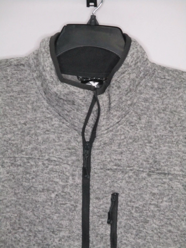 ZeroXposur Mens Vest XL Gray Pockets Full Zip Unlined Polyester - Image 2 of 4