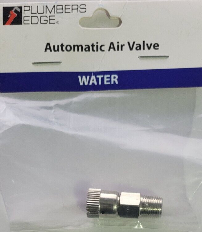 PLUMBERS EDGE, Automatic Air Valve Hot Water Radiator Vent 1/8″ male Threaded