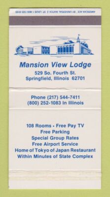 Matchbox - Mansion View Lodge Springfield IL