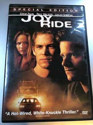 Joy Ride (DVD, 2006, Special Edition Widescreen ) Paul Walker ~ Steve Zahn