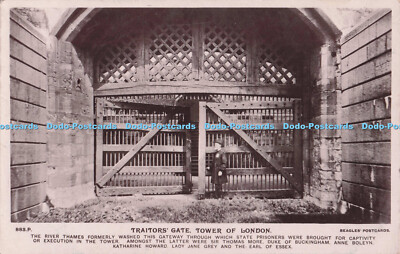 R702206 Verrätertor. Tower of London. J. Beagles und Co. RP