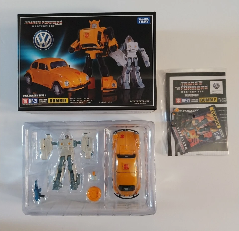 Transformers Bumble Bumblebee Maggiolino Masterpiece MP-21 Tomy Takara - Immagine 2 di 4