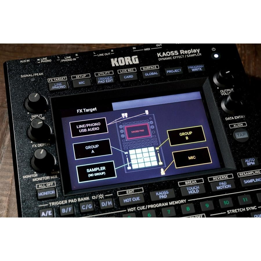 KORG KAOSS REPLAY　未使用品　サンプラー　sp404 ドラム KAOSS Replay