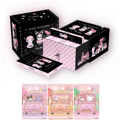 VANCARD'S Sanrio Characters Girl's Dairy Collection Trading Cards KUROMI Melody