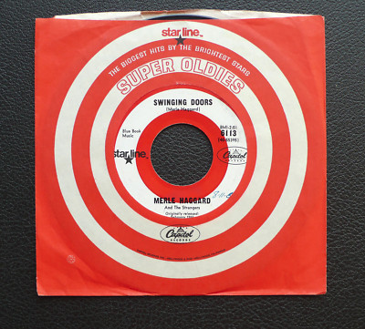 7'' Merle Haggard - Swinging Doors/ The Girl Turned Ripe - US Capitol
