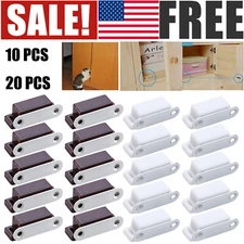 10/20 Pack Magnetic Cabinet Door Latch Closures Kitchen Cabinet Cupboard Catch