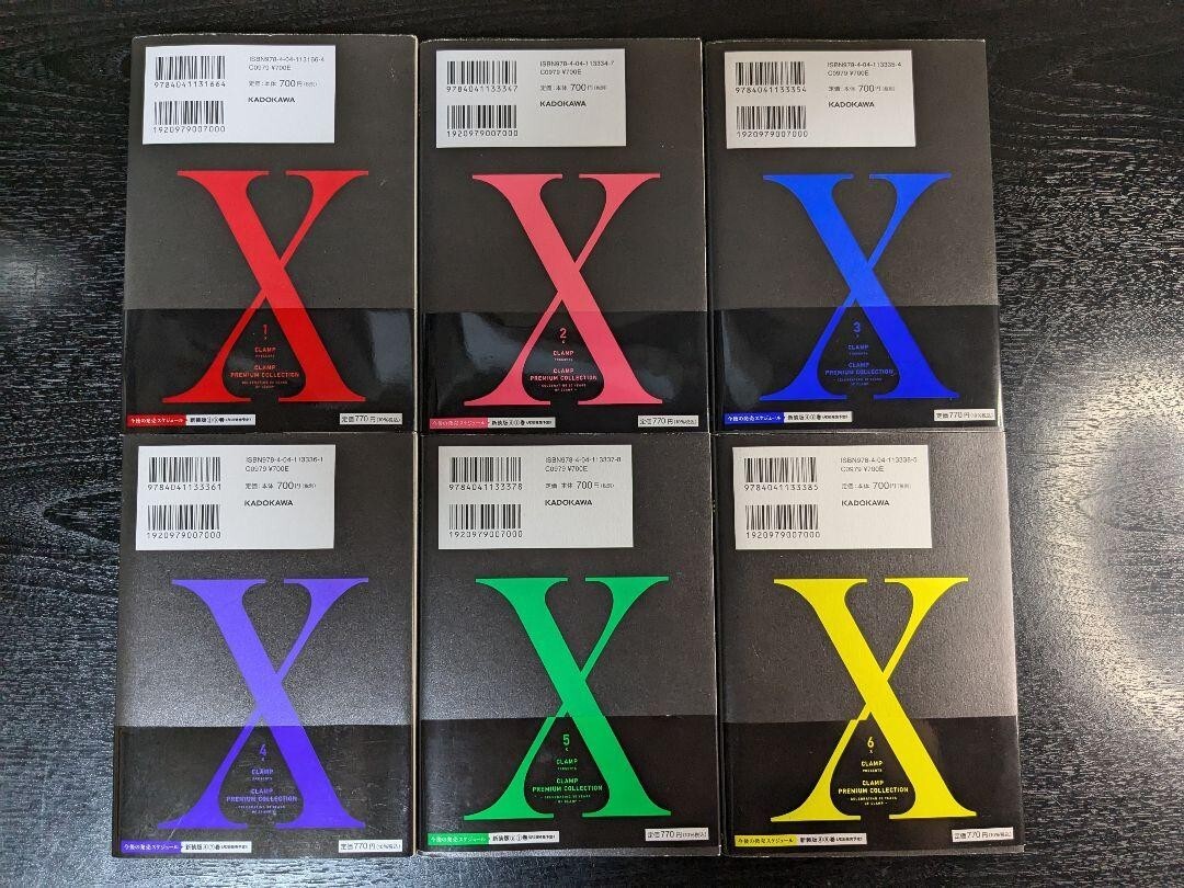 X CLAMP PREMIUM COLLECTION Vol.1-19 Complete Full Set Manga Comics